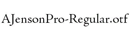 AJensonPro-Regular.otf