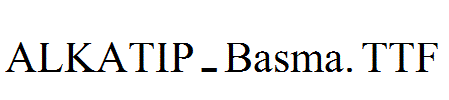 ALKATIP-Basma.TTF