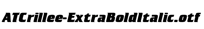 ATCrillee-ExtraBoldItalic.otf