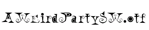 AWeirdPartySW.otf