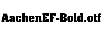 AachenEF-Bold.otf