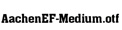 AachenEF-Medium.otf