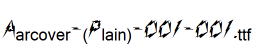 Aarcover-(Plain)-001-001.ttf