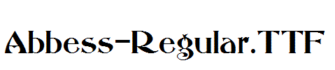 Abbess-Regular.TTF
