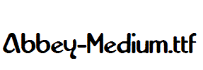 Abbey-Medium.ttf