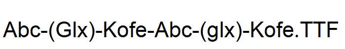 Abc-(Glx)-Kofe-Abc-(glx)-Kofe.TTF