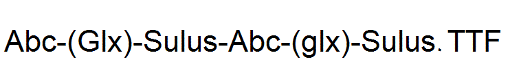 Abc-(Glx)-Sulus-Abc-(glx)-Sulus.TTF