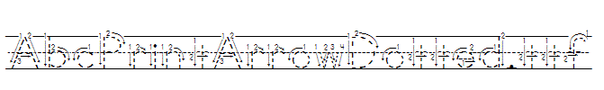 AbcPrintArrowDotted.ttf