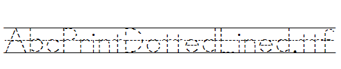 AbcPrintDottedLined.ttf