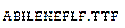 AbileneFLF.otf