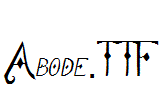 Abode.TTF