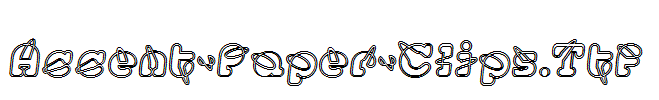 Accent-Paper-Clips.Ttf
