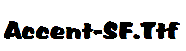 Accent-SF.Ttf