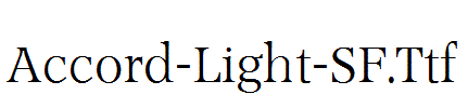 Accord-Light-SF.Ttf