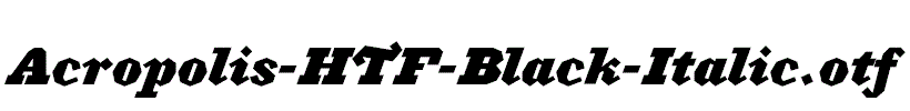 Acropolis-HTF-Black-Italic.otf