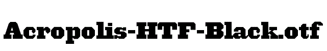 Acropolis-HTF-Black.otf