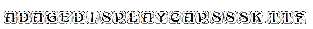 AdageDisplayCapsSSK.Ttf