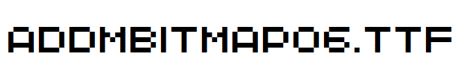 AddMBitmap06.TTF