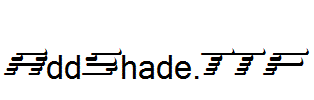 AddShade.TTF