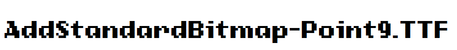 AddStandardBitmap-Point9.TTF