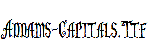 Addams-Capitals.Ttf