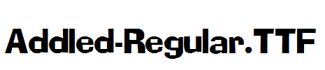 Addled-Regular.TTF