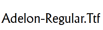 Adelon-Regular.Ttf