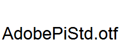 AdobePiStd.otf