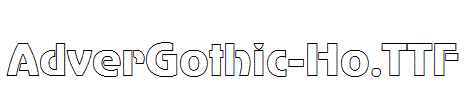 AdverGothic-Ho.TTF