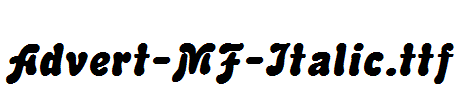 Advert-MF-Italic.ttf