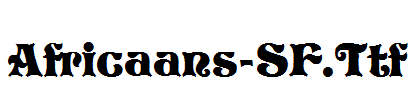 Africaans-SF.Ttf