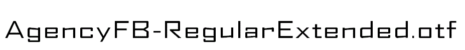 AgencyFB-RegularExtended.otf