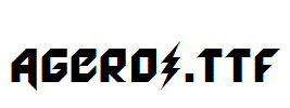 Agero!.ttf