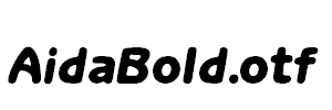 AidaBold.otf