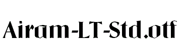 Airam-LT-Std.otf