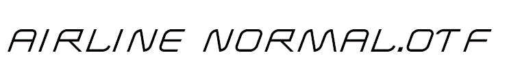 Airline-Normal.otf