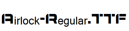 Airlock-Regular.TTF