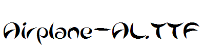 Airplane-AL.TTF
