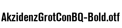 AkzidenzGrotConBQ-Bold.otf