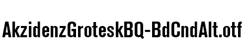 AkzidenzGroteskBQ-BdCndAlt.otf