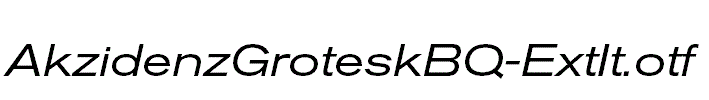 AkzidenzGroteskBQ-ExtIt.otf
