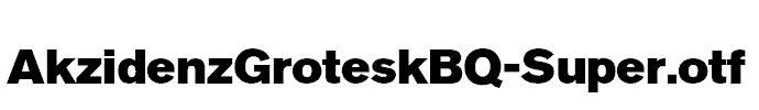 AkzidenzGroteskBQ-Super.otf