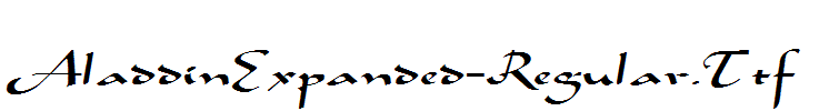 AladdinExpanded-Regular.Ttf