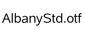 AlbanyStd.otf
