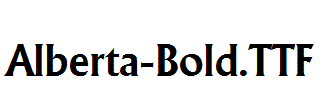 Alberta-Bold.TTF