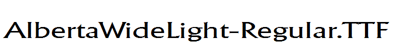 AlbertaWideLight-Regular.TTF