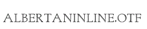 AlbertanInline.otf