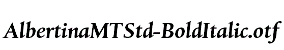 AlbertinaMTStd-BoldItalic.otf