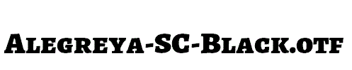 Alegreya-SC-Black.otf