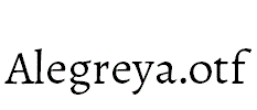 Alegreya.otf